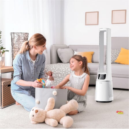 พัดลมทาวเวอร์ MIDEA AMS150-PBW สีขาว_3